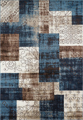 Argon 6970 Area Rug Navy/Navy