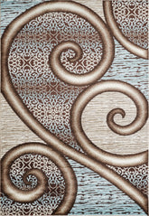 Argon 8659 Area Rug Blue/D.Beige