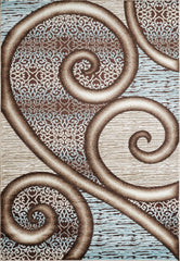 Argon 8659 Area Rug Blue/D.Beige