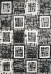 Argon 9573 Area Rug Black/Grey