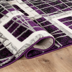 Argon 9573 Area Rug Purple/Purple