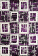 Argon 9573 Area Rug Purple/Purple