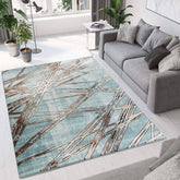 Argon 9615 Area Rug Blue/Blue