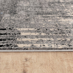 Argon 802 Area Rug Black/Grey