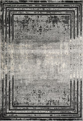 Argon 802 Area Rug Black /Grey