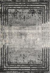 Argon 802 Area Rug Black /Grey