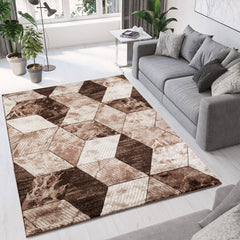 Argon 896 Area Rug D.Beige/Brown
