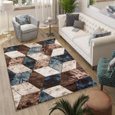 Argon 896 Area Rug Beige/Navy