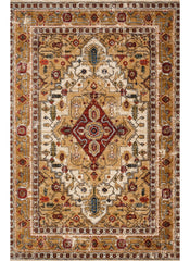 Mongolia 6083B Area Rug Cream/Cream