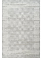 Modern Abstract Brushstroke Lattice Cream & Beige Area Rug & Runner – BT322 Cream Beige
