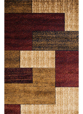 Mongolia 2815A Area Rug Red/Red