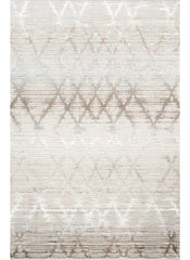 Modern Moroccan Diamond Trellis Beige Area Rug & Runner – G1594 Beige