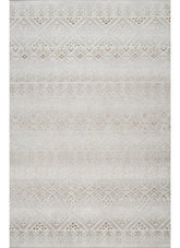 Modern Boho Tribal Diamond Stripe Grey Area Rug & Runner – G1631 Grey