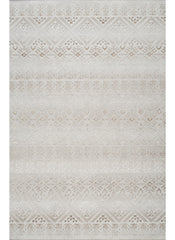 Modern Boho Tribal Diamond Stripe Grey Area Rug & Runner – G1631 Grey