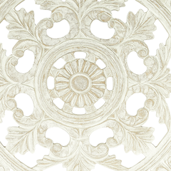 Hand Carved Wall Decor | Mandala Wall Accent | Unique Home Décor Piece