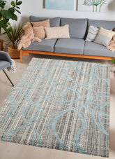 Gala 17349 Blue Area Rug
