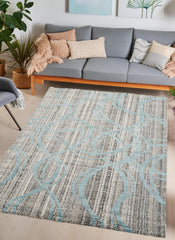 Gala 17349 Blue Area Rug