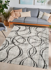 Gala 17349 Black Area Rug