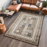 Hereke 4763 Area Rug Brown