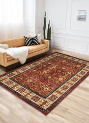 Tashkent 6081A Area Rug Red/Red