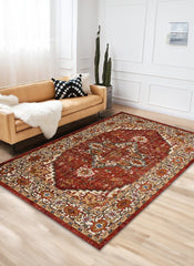Mongolia 2987A Area Rug Red/Red
