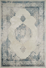 Viana 6341 Area Rug White/Blue