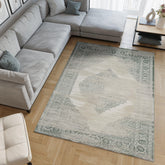 Viana 6772 Area Rug White/Green