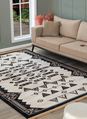 Kandahar E927A Area Rug Cream/Navy