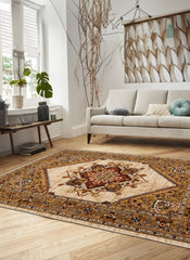 Tashkent 6080A Area Rug Cream/Cream