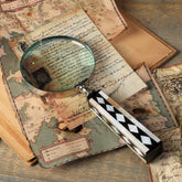 Handcrafted Magnifying Glass | Precision Detail View | Stylish Desk Accessory