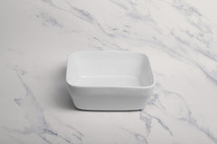 Pan Square Bowl | Ivory, Porcelain | Pack of 1