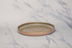 Artistic Porcelain Dinner Plate| Round Shape, Set of 4