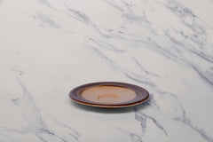 Porcelain Saucer | Splash Edge Sahara | Set of 12