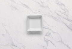 Square Plate | Porcelain, 1.69oz | Set of 18