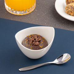 Curved Rim Bowl | Porcelain, 2.71oz | Set of 18