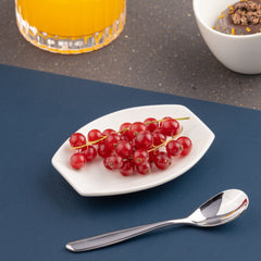 Rectangle Oval Dish | Porcelain, 4.05x2.91" | Set of 18
