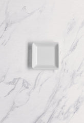 Square Plate | Porcelain | Set of 18