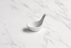 Straight Spoon Bowl | Porcelain, 0.08oz | Pack of 18