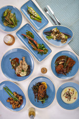 Porcelain Deep Plate | Prime Deep Dinner Plate, Set of 6