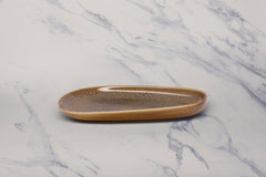 Porcelain Upala Plate | Platter | 10.7" x 6.1" | Set of 6