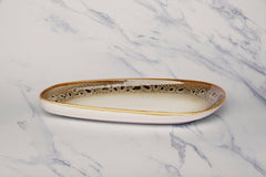 Porcelain Upala Plate, 13.3" | Set of 4