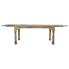 Solid Wood Granary Extension Dining Table