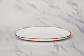 Porcelain Oval Plate | Vital Coupe Oval Platter, Pack of 6