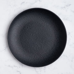 Porcelain Round Rimless Plate, 9.44" | Set of 6