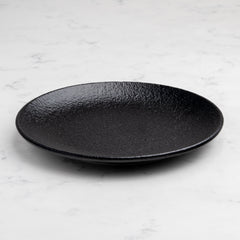 Porcelain Round Rimless Plate, 9.44" | Set of 6