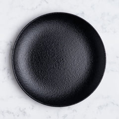 Porcelain Round Rimless Plate, 10.62" | Set of 6