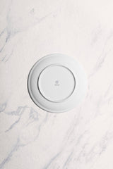 Porcelain Rimless Plate | Vital Coupe Round Plate, Set of 12