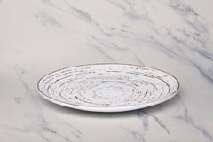 Porcelain Plate | 12" Vital Coupe Round Rimless Plate, 6 Pcs