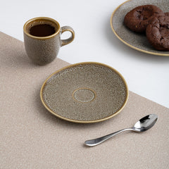 Porcelain Saucer | 5.1" Vital Coupe Espresso Saucer | 12 Pcs