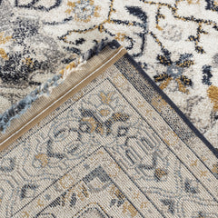 Cornelia B147A Area Rug Yellow/Navy